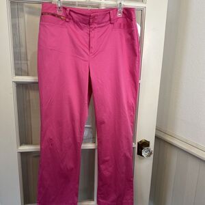 Vintage Lauren Ralph Lauren Pink Pants Women's 14 Petite Chino